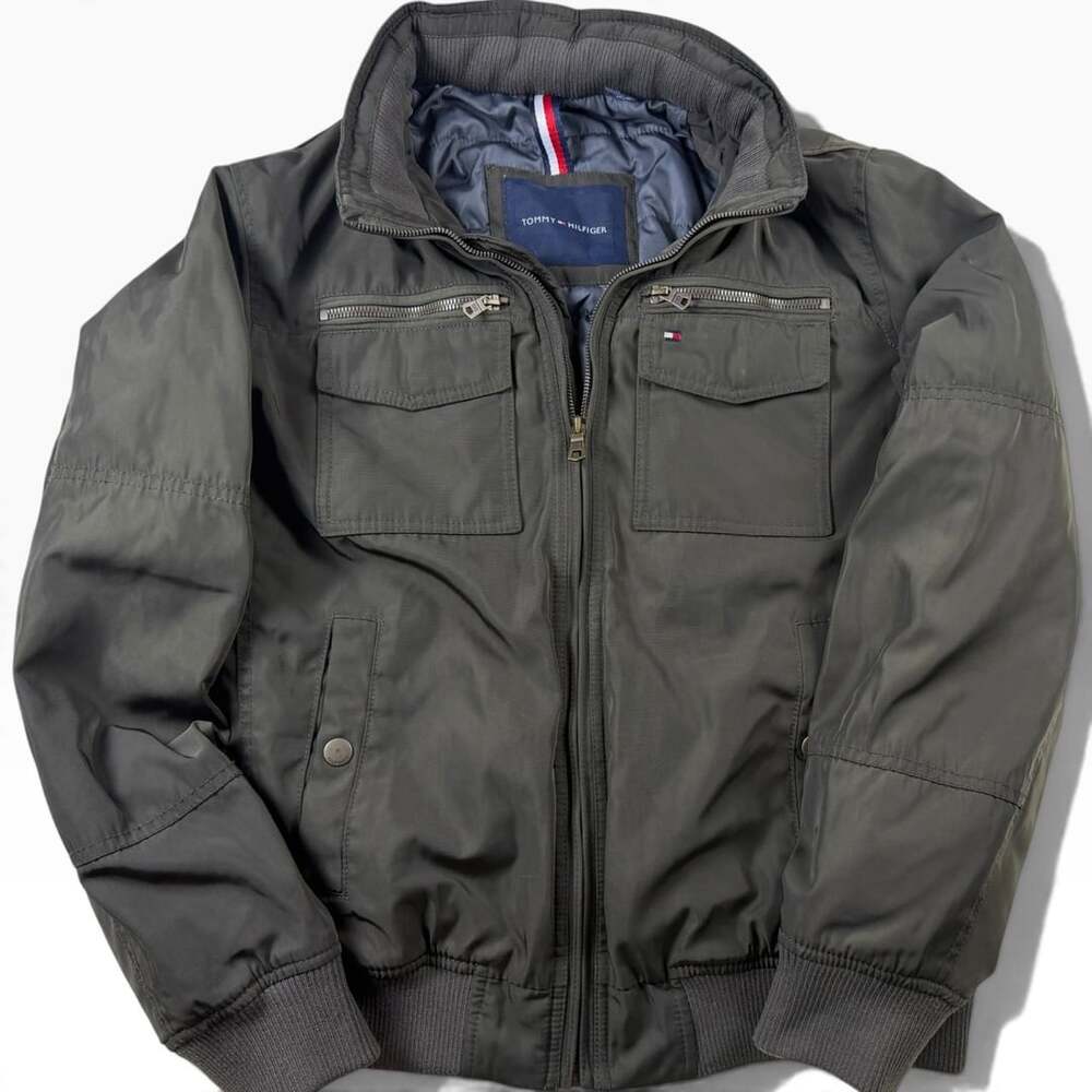 Tommy Hilfiger Utility Quilted Bomber Jacket M